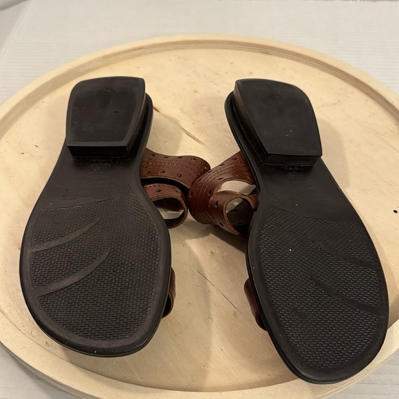 Montego Bay Club Leather Slid Sandals - Picture 6 of 8